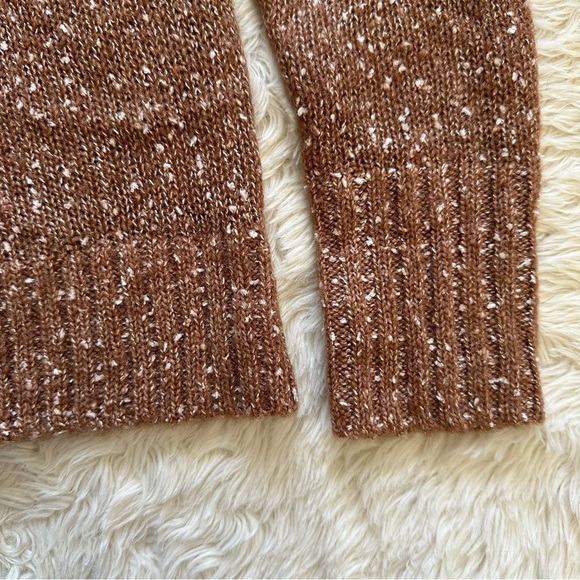 Tularosa Sweater Tash Mockneck Cut Out Back in Dijon Brown XS NWT New - Picture 8 of 13